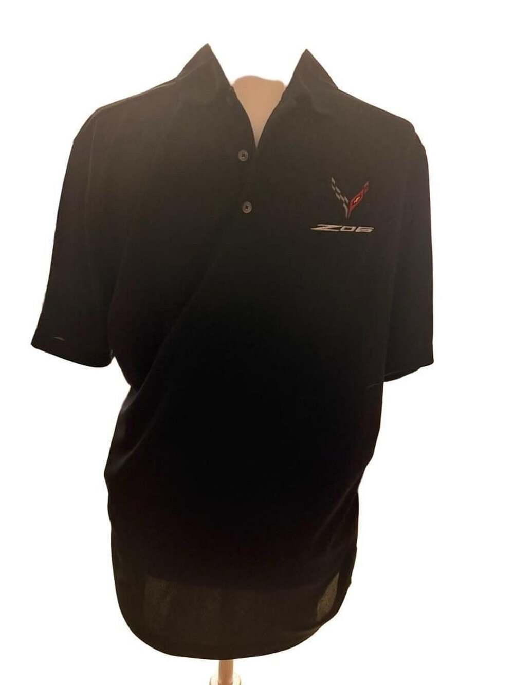 Nike Corvette Z06 Polo Shirt Black